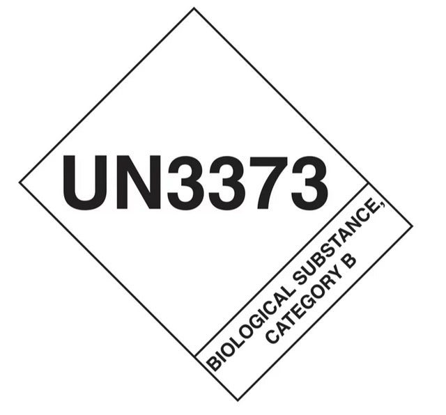 UN 3373 Labels - 25 ct.