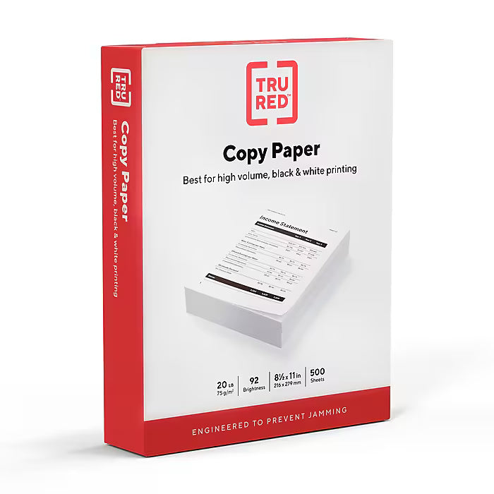 Copy Paper - 3 reams
