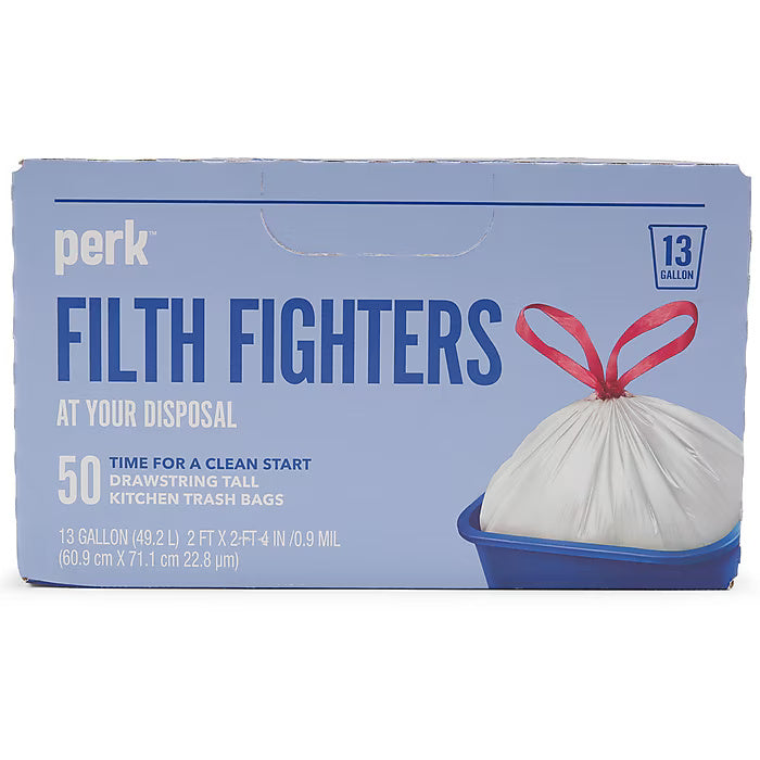 13 Gallon Trash Bags - 50 pk.