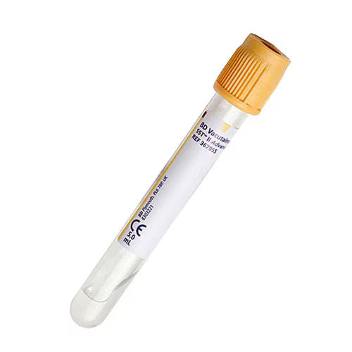 Blood Collection Tubes (Gold Top SST) - 5mL - 25 ct.