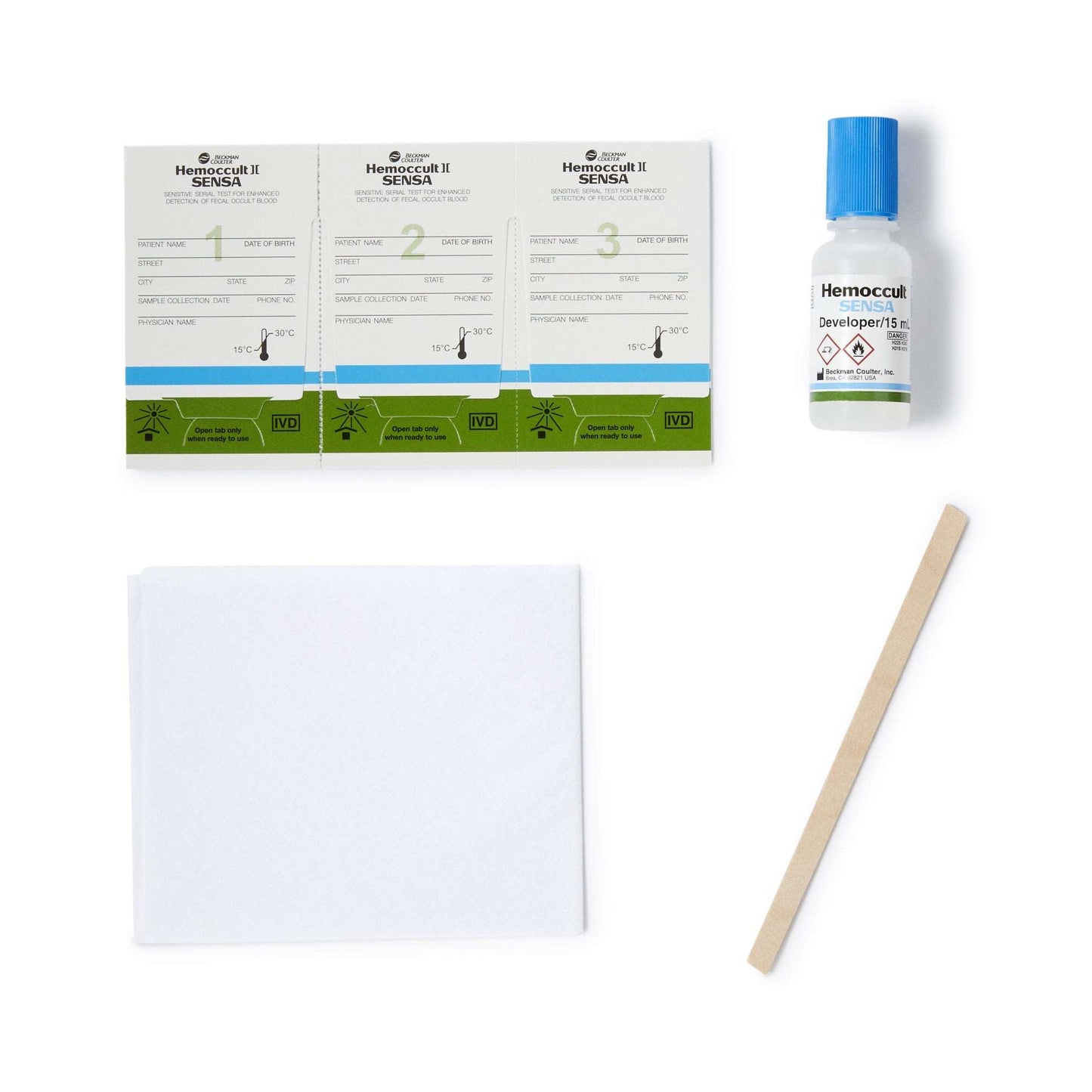Hemoccult® Sensa® Dispensapak™ Plus Fecal Occult Blood Test - 10 ct.