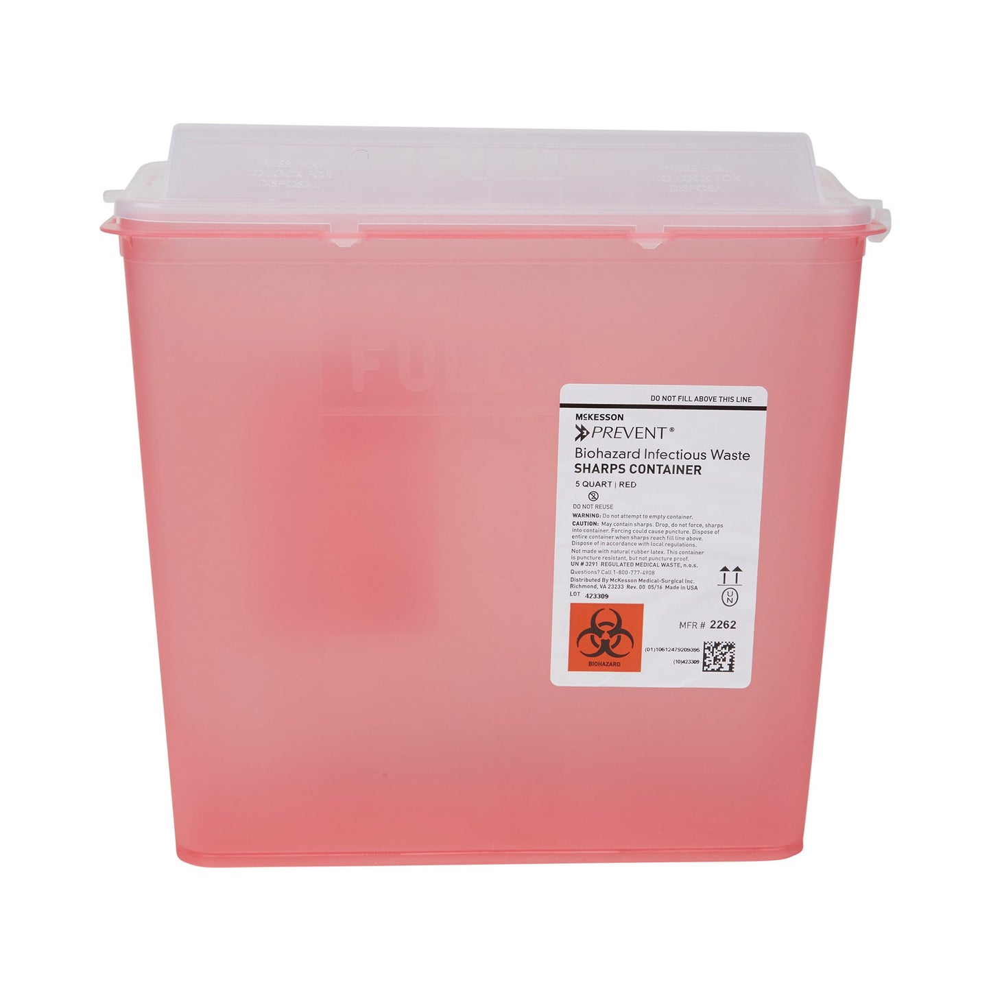 Sharps Container (5 qt.) - 1 ct.